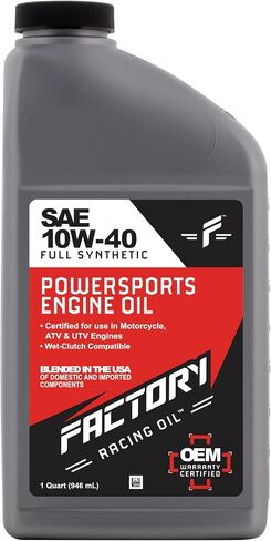 مجموعة تغيير الزيت المتوافقة مع Honda CBR250R CBR300R CMX300 CRF250L GB500-يشمل 2 QTS من 10W-40 زيت الاصطناعي الكامل ، مرشح واحد ، 1 سحق ، مسار 1 ، ملصق تغيير الزيت in Saudi Arabia