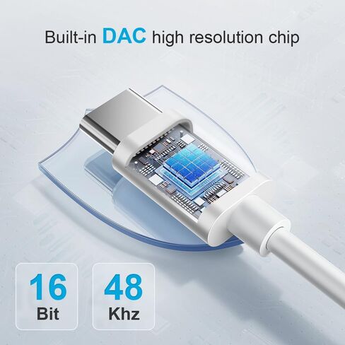 4 قطع من محول مقبس سماعة الرأس أنثى USB C إلى 3.5 مم، سلك كابل USB C إلى Aux Audio Dongle، متوافق مع Samsung S20/S20+/S20 Ultra وPixel 4/+ 4XL والمزيد من أجهزة USB C in Kuwait