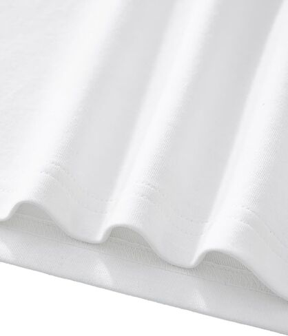 Dream Far Foundation Brands Top Fort Short Sleeve Top ، White ، S-XL ، BodyCon ، Round Neck ، Blend Cotton Pandex ، Raglan Sleeve in Saudi Arabia