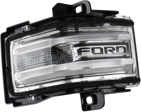 Ford 2017-2022 Super Duty LH Driver Mirror Lens مع ميزة مصباح بقعة FL3Z-13B375-CC in Saudi Arabia
