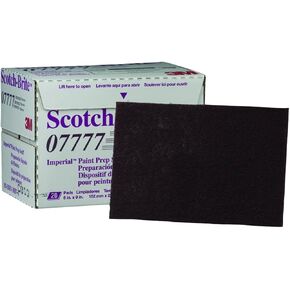 3M 7777 Scotch-Brite Imperial Paint Prep Scuff Pad Maroon 9 in. x 6 in. (20-Pack) in Kuwait