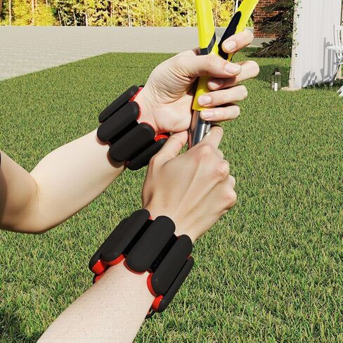 Ankle Weights Adjustable for Fitness Women: Adjustable Wrist Weights 2 Set 1 Lb Each - Weighted Bracelet Silicone Waterproof For Walking Exercise Dance Gym Swimming in Saudi Arabia