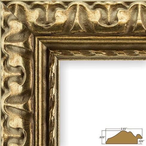 Craig Frames 16x20 Picture Frame – Bronze Gold Finish, 2 Inch Wide Frame, Includes Plexiglass and Backing, Wall Mount Display for Photos, Posters, Art Prints, or Certificates in Saudi Arabia