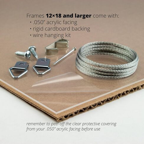 Craig Frames 16x20 Picture Frame – Bronze Gold Finish, 2 Inch Wide Frame, Includes Plexiglass and Backing, Wall Mount Display for Photos, Posters, Art Prints, or Certificates in Saudi Arabia