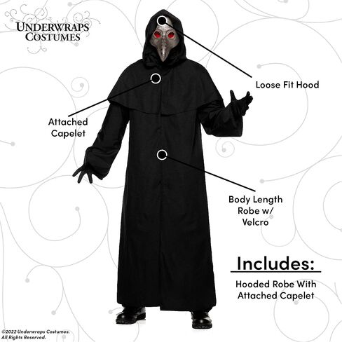 UNDERWRAPS Halloween Monster Couples Costume - Monster Bride & Hooded Robe in Saudi Arabia
