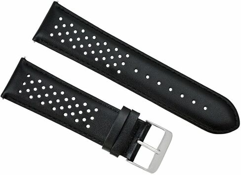 Ewatchparts 18-19-20-21-22-23-24mm ملم جلدي مثقبة حزام حزام الشريط in Kuwait