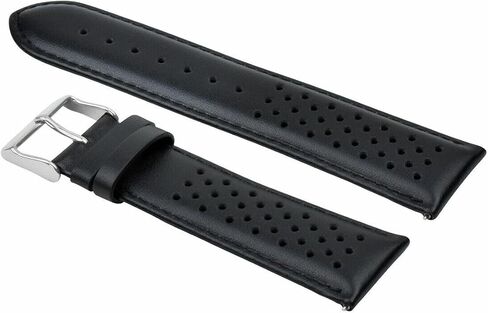 Ewatchparts 18-19-20-21-22-23-24mm ملم جلدي مثقبة حزام حزام الشريط in Kuwait
