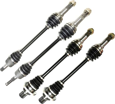 DTA Y121221322323 Full Set of 4 CV Axles Compatible with 2006-2009 Yamaha Rhino 450; 2004-2007 Rhino 660 - Front Left Right Rear in Saudi Arabia