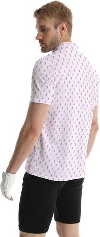 Golf Polo Shirts for Men Funny Short Sleeve Polo Shirts Golf Gifts Quick Dry Moisture Wicking Mens Hawaiian Polos Shirt in Saudi Arabia