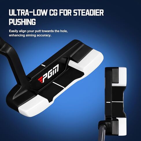 PGM Men's Complete Golf Club Sets - 11 Pieces - 2 Wood (#1,3), 1 Hybrid (#4H), 7 Irons(#5,6,7,8,9,PW,SW), 1 Putter - Golf Stand Bag, Right Handed - Ideal for Beginners in Kuwait