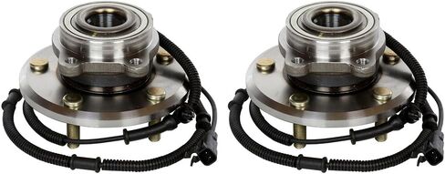 Autoshack الخلفي محور العجلة المحامل زوج من 2 سائق ومسافر من جانب الركاب للفترة 2008-2011 Chrysler Town & Country 2008-2011 Dodge Grand Caravan 2009-2011 VW Routan 3.3L 3.8L FWD 5-LUG HB612362PR in Saudi Arabia