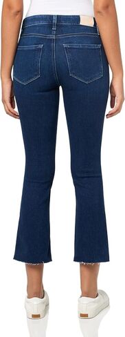 PAIGE Women's Colette Crop Flare Raw Hem Jean in Saudi Arabia