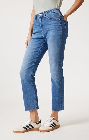 Mavi Women's New York High Rise Straight Leg Jeans in Saudi Arabia