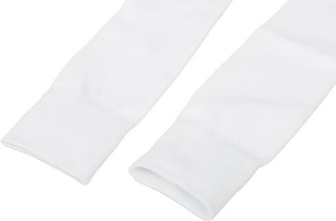 Soccer Socks for Men & Women White Knee High Football & Softball Sports Wicking Non-Slip Athletic Long Socks (1 Pair) in Saudi Arabia