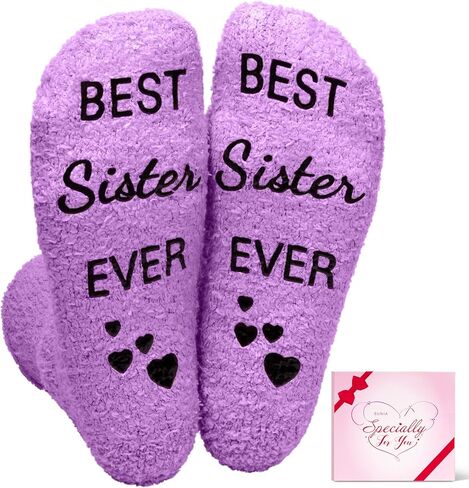 Sunia Funny Socks Gifts for Women - Mother in Law ، الابنة في القانون هدايا عيد الأم ، أفضل هدايا عيد الميلاد الشقيقة in Kuwait