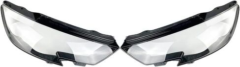 Chcury1 Headlight Lens Cover Head Lampshade Replacement PC Shell for Audi A3 2017 2018 2019 2020, Left & Right Side in Saudi Arabia