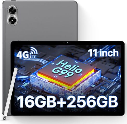 تابلت UMIDIGI MTK Helio G99 2024، G7 Tab Pro 16GB+256GB+1 تيرابايت، 11 بوصة FHD+ 1920×1200 أجهزة لوحية للألعاب، ثماني النواة 2.2 جيجا هرتز، 8000 مللي أمبير مع شحن 18 وات 13MP+8MP 4 مكبرات صوت، 5G WiFi+4G LTE، GPS، الوجه فتح in Kuwait