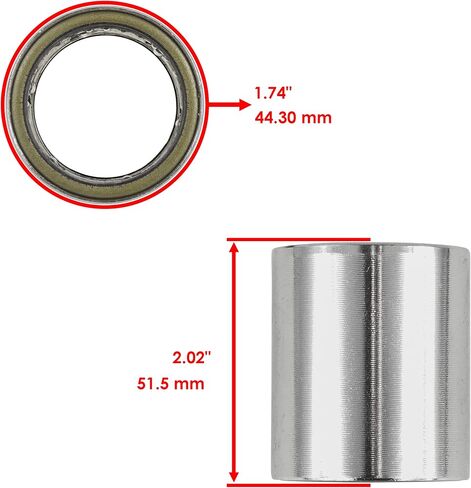 Caltric Primary Clutch One Way Bearing Kit Compatible with Polaris Sportsman 500 EFI HO 2006-2013 in Saudi Arabia