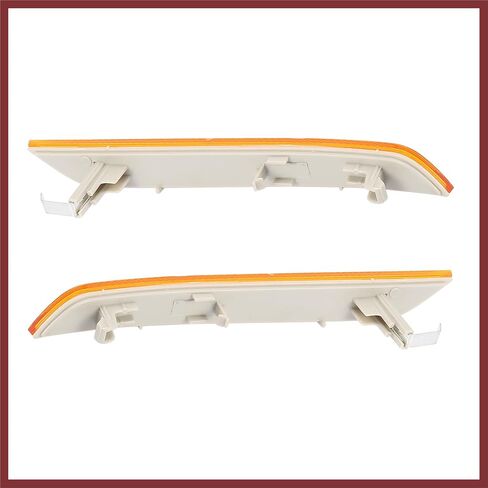 1 Pair Car Front Bumper Reflector Strip Cover Right Left Side 63147179991 63147179992 for BMW X6 2008-2014 Replace Parts in Saudi Arabia