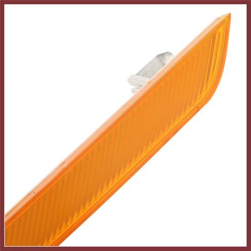 1 Pair Car Front Bumper Reflector Strip Cover Right Left Side 63147179991 63147179992 for BMW X6 2008-2014 Replace Parts in Saudi Arabia