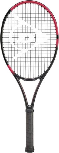 Dunlop Sports Team 260 Pre-Strung Tennis Racket, 1/4 Grip, Black/Blue in Kuwait