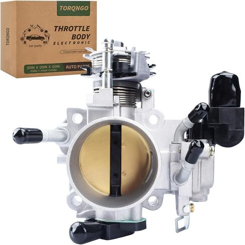 Electronic Throttle Body Assembly Fit for Honda Accord Automatic Only 2003-2005 Element 2003-2006 2.4L L4, Replace Part # 16400-RAA-A62 TB1261 16400PZDA11 in Kuwait