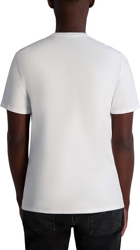 KARL LAGERFELD Men's Short Sleeve Crewneck Karl Knight Graphic Design T-Shirt in Saudi Arabia