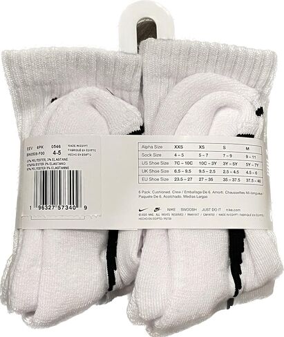 Nike 6 Pack Crew Socks DRI in Saudi Arabia