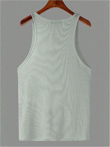 Gorglitter Men Half Zip Henley Tank Top Slociveless Shirt Muscle Sirt in Kuwait