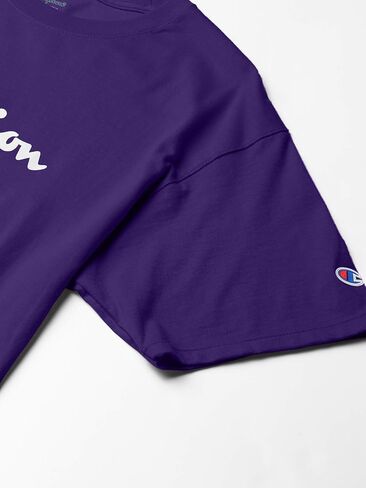 Champion Men's Classic T-Shirt, Double Logo in Saudi Arabia