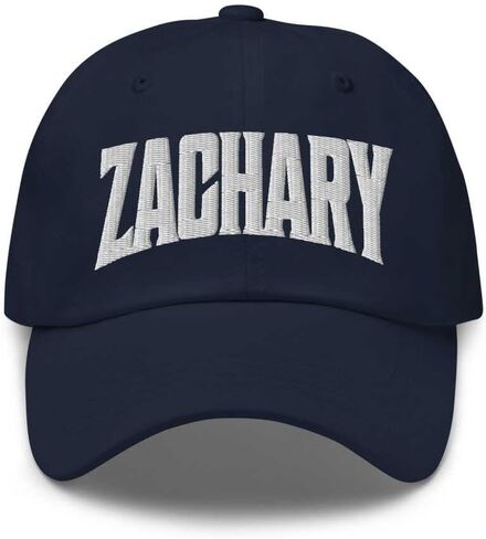 Zachary Baseball Cap Zachary Dad Hat Louisiana LA Hat Embroidered Souvenir in Saudi Arabia