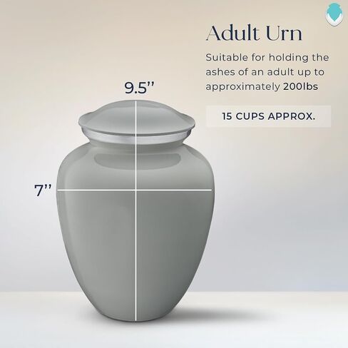 Geturns Embrace Adult Personalized Football Cremation Urns for Human Ashes I Large Cobalt Blue Funeral Urn for Men and Women I 200 lbs in Saudi Arabia