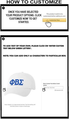 Personalized Phi Beta Sigma Greek Line Hat in Saudi Arabia