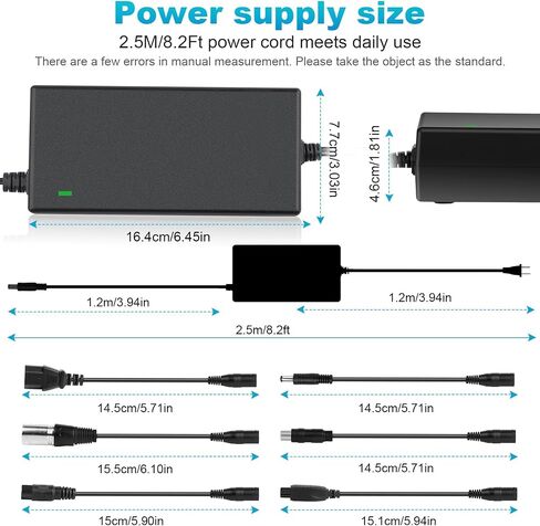 New 24V 5A Battery Charger for Electric Bike, Wheelchair, Mobility EA1065, S150 180 X-CEL, Jazzy 1107,1121, 1121 HD, 614, 614 HD Smart Automatic with 3-Pin Male XLR Connector in Saudi Arabia