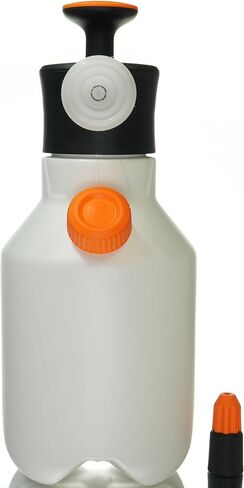 Relief Elbow Wash Bottles with Dual Lids - Set of 2, 500ml - Multi-Purpose, Opaque Squeeze Containers for Precise Dispensing (Wash Bottle, Black) in Saudi Arabia