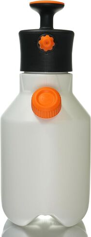 Relief Elbow Wash Bottles with Dual Lids - Set of 2, 500ml - Multi-Purpose, Opaque Squeeze Containers for Precise Dispensing (Wash Bottle, Black) in Saudi Arabia
