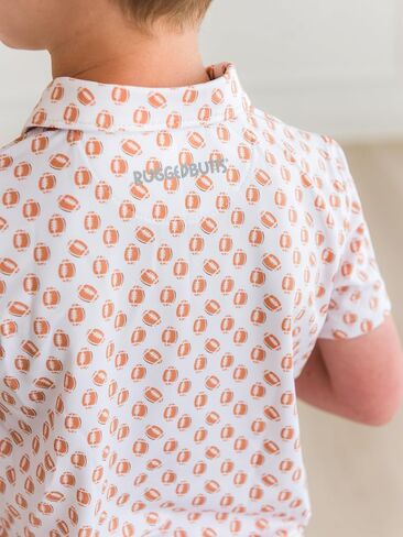 RUGGEDBUTTS Baby/Toddler Boys Knit Collared Short Sleeve Active Performance Polo in Saudi Arabia