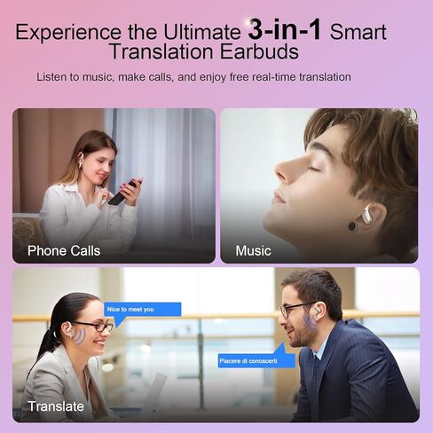 سماعات الأذن اللاسلكية 75 ساعة بلوتوث 5.3 سماعة الرأس الرياضية ، و ipx7 أذن مقاومة للماء للتمرين/الجري ، الأرجواني in Kuwait