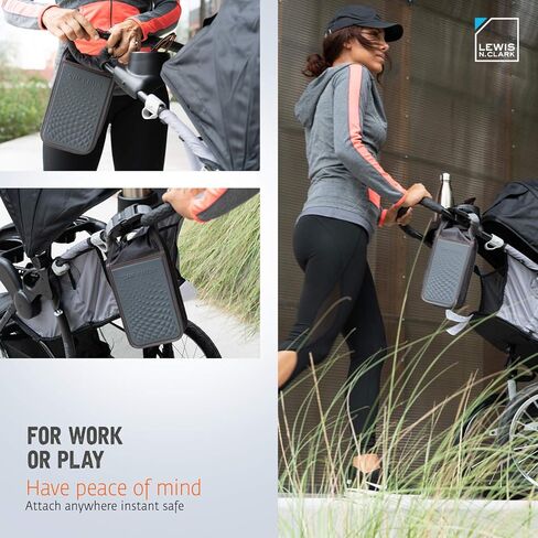 Lewis N. Clark Safebox Portable Safe with Anti Theft Combination Lock and Slash Resistant Material to Protect Wallet, iPhone and Valuables at the Beach, Pool, Camping + Hotel, Small in Kuwait