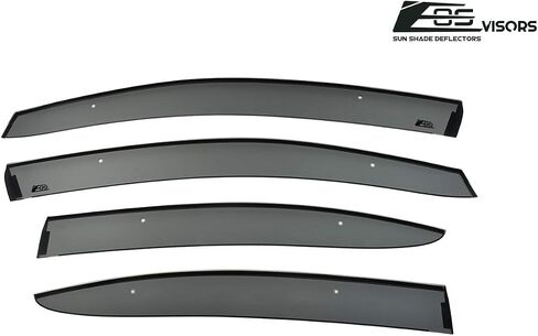 استبدال لعام 2015-2021 سوبارو WRX & STI | EOS Visors JDM Clip-on Style Side Rain Guard Windows Danslectors Vents in Saudi Arabia
