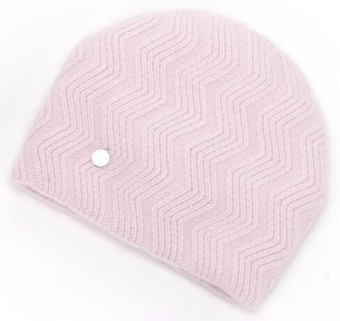 EASTER BARTHE Women's Double-Layer Cashmere Blend Beanie Hat Soft Chunky Warm Winter Cable Slouchy Knit Beanie Hat for Women in Saudi Arabia