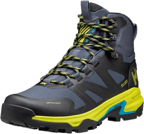 Helly-Hansen Ascender Mid Ht Men's Men's Greaking Shoe-أحذية متينة في الهواء الطلق لمغامرات جميع التضاريس ، والتنفس والمريحة in Kuwait