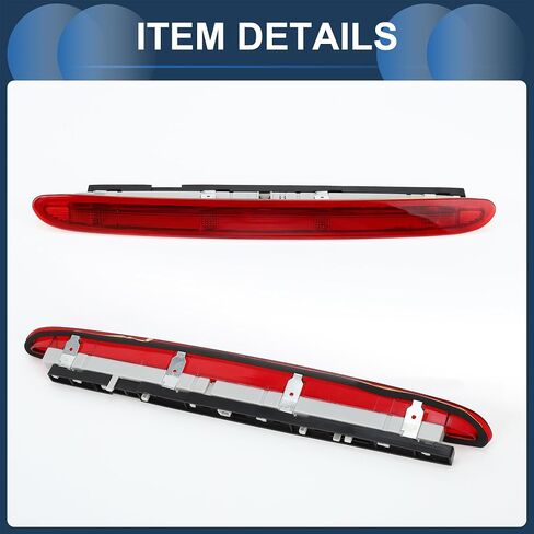 LED Third Brake Light Compatible for Mini Cooper R58 Coupe 2012-2015, Waterproof Plastic Red Housing 3rd High Mounted Stop Lamp Rear Center High Level Brake Light in Saudi Arabia