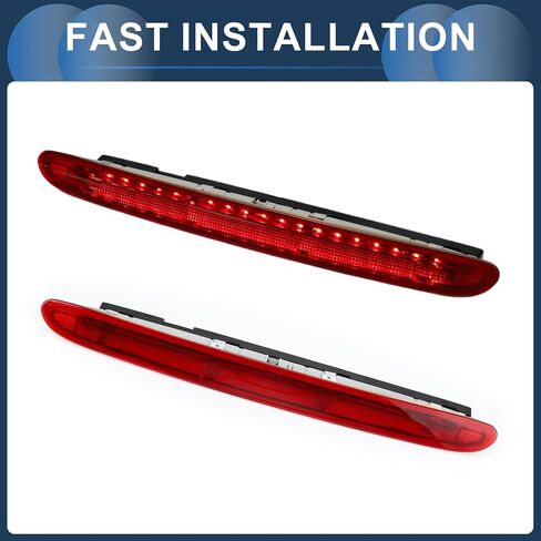 LED Third Brake Light Compatible for Mini Cooper R58 Coupe 2012-2015, Waterproof Plastic Red Housing 3rd High Mounted Stop Lamp Rear Center High Level Brake Light in Saudi Arabia
