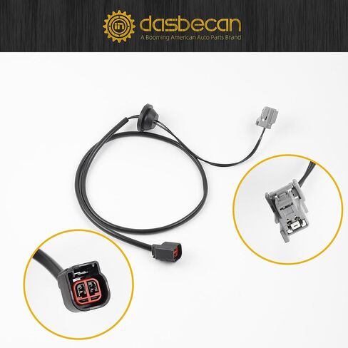 Dasbecan Third Brake Light Wiring Harness & Tail Light Compatible with Jeep Wrangler JK 2007-2018 LED Tail Light 3rd Rear Center High Mount Stop Tail Light Harness Extension 68048581AA 55397217AJ in Saudi Arabia