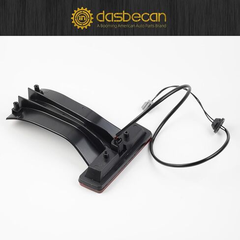 Dasbecan Third Brake Light Wiring Harness & Tail Light Compatible with Jeep Wrangler JK 2007-2018 LED Tail Light 3rd Rear Center High Mount Stop Tail Light Harness Extension 68048581AA 55397217AJ in Saudi Arabia