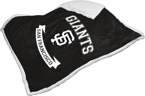 بطانية رمي شيربا MLB من logobrands، مقاس 50 بوصة × 60 بوصة (شيكاغو كابز) in Kuwait