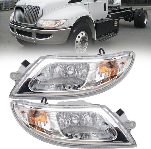 جمعية المصابيح الأمامية لعام 2002-2016 International 4100 4200 4300 4400 8500 8600 Assenger & Driver Side Liptive Assembly for International Durastar in Saudi Arabia