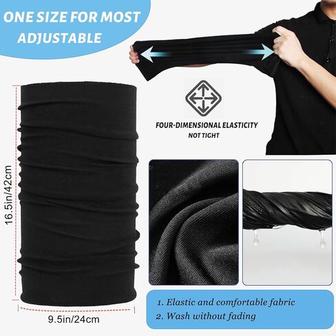 neck gaiters for men bandanas balaclava half face mask men Windproof black ski mask in Kuwait