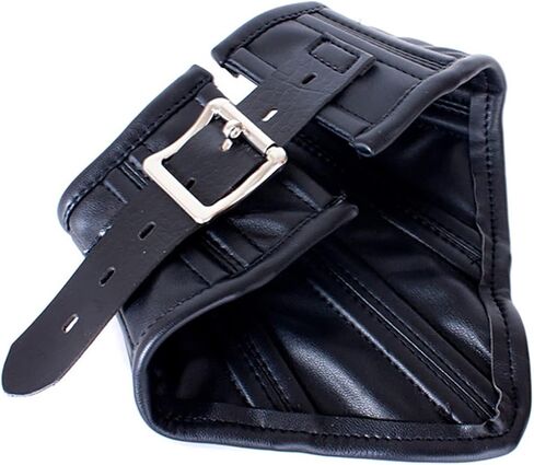 Generic Complete your Costume with a Stunning V Neck Leather Choker, Black in Saudi Arabia